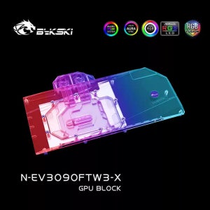 Bykski 워터 블록 EVGA RTX3080 / RTX 3090 FTW3 ULTRA GAMIN GPU 카드용 / 3층 구조 설계 N-EV3090FTW3-X