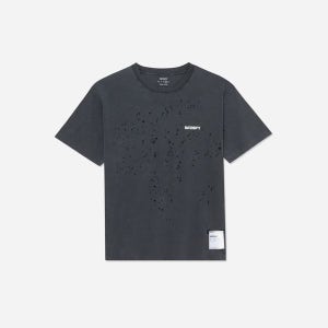 [새티스파이] [세티스파이] SATISFY 모스테크 티셔츠 러닝 반팔티 MothTech T-Shirt-에이지드 블랙 SAB 11006-00A02