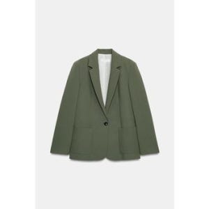자라 오버핏 숄더패드 블레이저 2259 600 505 KHAKI