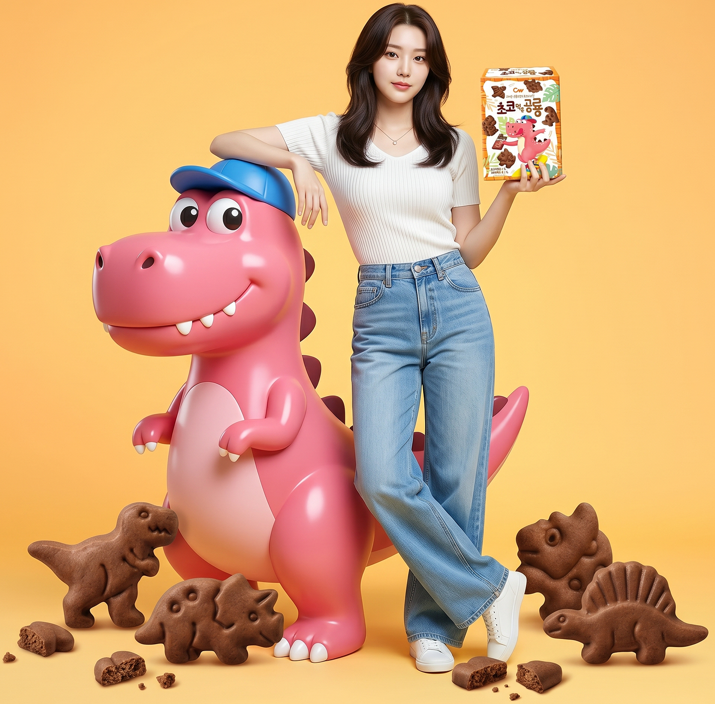 청우 초코먹은공룡 성분 분석