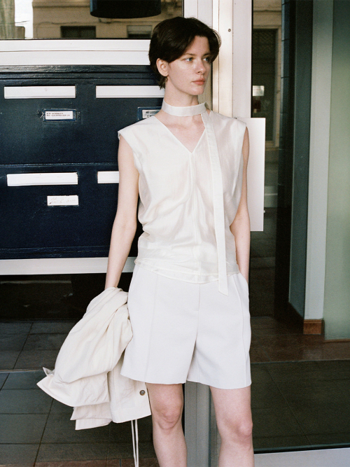 [루에브르] Drapery Solid Sleeveless Top SW5MB228_2color SW5MB2280_