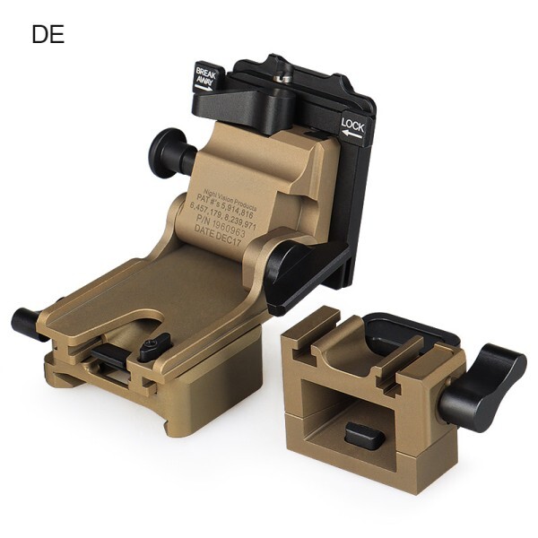 알루미늄 합금 NVG 팔 마운트 나이트 비전 PVS-7 PVS-14 헬멧 gz240237
