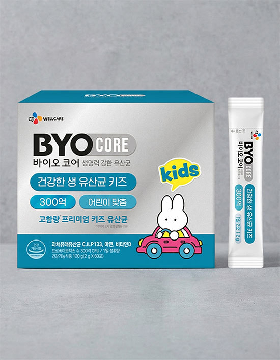건강한 생 유산균 키즈 300억 제품 이미지