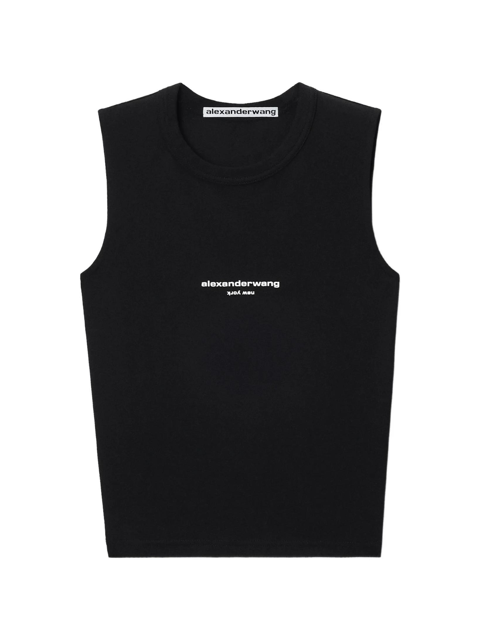 알렉산더왕 logo print fitted tank top 12012959203592 TP724238002