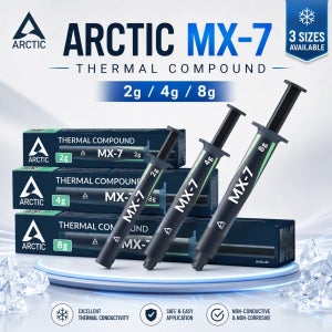 오리지널 ARCTIC MX-7 2g 4g 8g 서멀 페이스트 고전도성 비전도성 CPU GPU 노트북 그래픽 카드 컴파운드