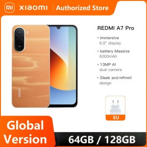 새로운 샤오미 레드미 A7 프로 글로벌 버전 스마트폰 64GB / 128GB ROM 120Hz 6.9인치 LCD 디스플레이 6000mAh 옥타코어 UNISOC T7250 13MP