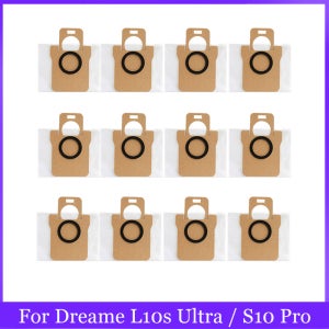 Dreame L10s Ultra S10 S10 Pro 진공 청소기 부품 용 먼지 봉투 XIAOMl Mijia Omni 1S B101CN 로봇 X10 + 쓰레기 봉투 액세서리