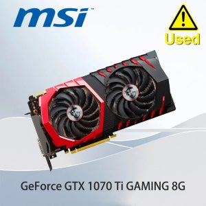 MSI 지포스 GTX 1070 Ti 게이밍 8G 8008MHz GDDR5 1×HDMI 1×DVI 3×디스플레이포트
