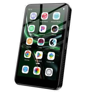 32GB/ 안드로이드 13 OS MP3 & MP4 플레이어, 블루투스 및 와이파이, 4인치 터치스크린 및 스피커, 4GB 램 및 32GB 롬 탑재