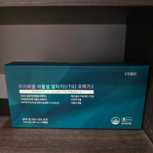 뉴트리코어 하이퍼셀 식물성 알티지 오메가3  90정  1개