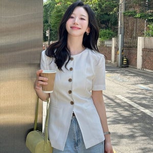 [아티드] [직진배송] 슬림 라인 하프 슬리브 자켓_2COLORS_ATI2JK03_2