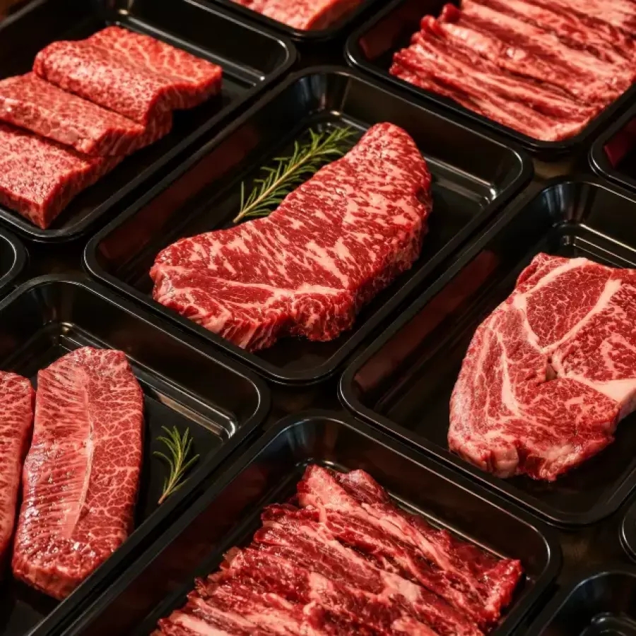우메종 1++ 한우 마장동 등심 400g (29,950원) (무료)