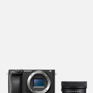 소니 카메라 소니 미러리스 알파 A6400k+Sel1650 Ii 렌즈포함 / 블랙 /  공식 대리점