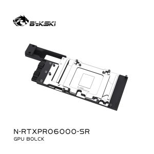 NVIDIA RTX Pro 6000/5000 Blackwell 서버 버전 비디오 카드용 Bykski GPU 블록, 올메탈 쿨러 라디에이터 N-RTXPRO6000-SR
