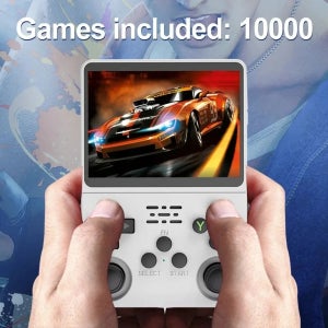ARKOS R36S 레트로 휴대용 게임 콘솔 100% 정품 3.5인치 IPS 디스플레이 게임 2개의 RAM 칩 리눅스 휴대용 플레이어 64G/128G