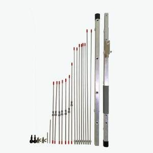 휴대용 야기 안테나 430/144MHz 듀얼 밴드 UHF 7EL VHF 4EL 탈착식 및 휴대용 아마추어 밴드 조절 가능