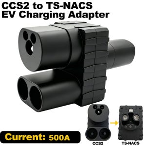 CCS2-NACS EV 충전기 어댑터 500A CCS2 콤보 컨버터 DC 고속 충전 커넥터 호환 NACS 전기차 어댑터