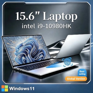 2026 윈도우 11 노트북 인텔 코어 i9-10980HK 15.6인치 게이밍 노트북 16GB 램 1TB SSD 백라이트 키보드 휴대용 컴퓨터 노트북