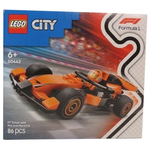 레고 레고 60442 시티 McLaren 레이스 카와 F1 드라이버