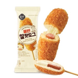 올반 찰 핫도그 크런치+치즈 10봉