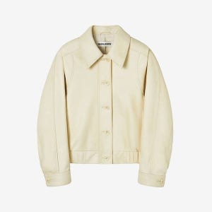 [인사일런스우먼] [ITALY] 베지터블 램스킨 자켓 BUTTER BEIGE_IW2B2JK04BE