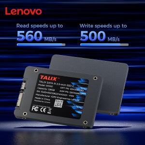 레노버 TALIX S1000 128GB 256GB-1TB SATA III 2.5인치 SSD 560MB/s 읽기 속도가 빠른 노트북 데스크탑 PC용 내장형 솔리드 스테이트 드라이브