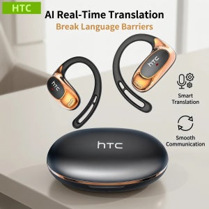 HTC NE35 게이밍 헤드폰」60ms 낮은 레이턴시 |   7.1 가상 서라운드 사운드 |   USB-C+ Aux 입력 |   PC/PS5/Xbox 호환 |   RGB 조명