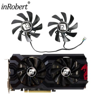 PowerColor Red Dragon RX 570 AXRX 570 그래픽 카드 냉각 팬용 85mm T129215BU 4Pin RX570 GPU 팬