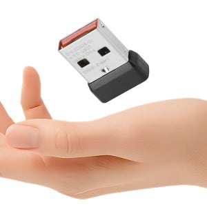 로지텍 키보드 마우스 MK220 MK235 MK240용 USB 수신기 범용 페어링 USB 수신기 교체용 경량 플러그 앤 플레이