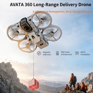 DJI AVATA 360용 STARTRC 드론 에어드롭 시스템, DJI AVATA360 액세서리용 페이로드/배송/운송 드롭 릴리즈 장치