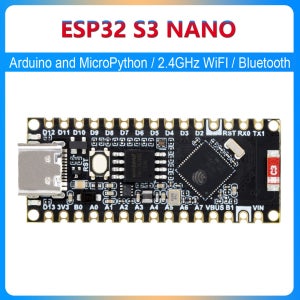 ESP32-S3 Nano ESP32-S3R8 보드 밴드 2.4GHz Wi-Fi 및 Bluetooth 사물 인터넷 Arduino Nano와 호환되는 MicroPython