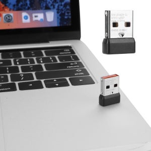 로지텍 키보드 마우스 MK220 MK235 MK240용 교체 USB 수신기, 범용 페어링 USB 수신기 교체, 플러그 앤 플레이