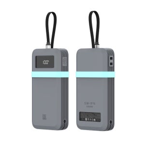 충격 방지 실리콘 케이스 솔리드 컬러 소프트 보호 케이스 Cuktech 25 SE 보조베터리 25000mAh용 휴대용 방진