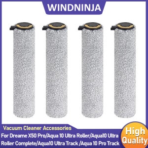 Dreame Aqua10 Ultra Roller/Aqua10 Ultra Track/Aqua 10 Pro Track/X50 Pro 로봇 진공 청소기 롤러 걸레 롤러 브러시 천