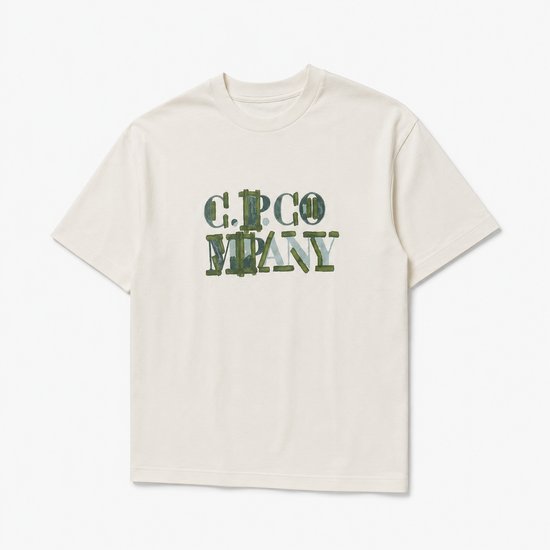 301 Jersey Blurred Logo T-Shirt (18CMTS145A 006586W 103) (301 저지 블러드 로고 티셔츠)
