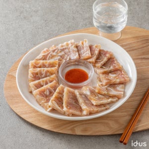 한돈껍데기 편육 450g x 10개 (1개씩 개별포장) 캠핑음식, 강남한우미트델리 정육점