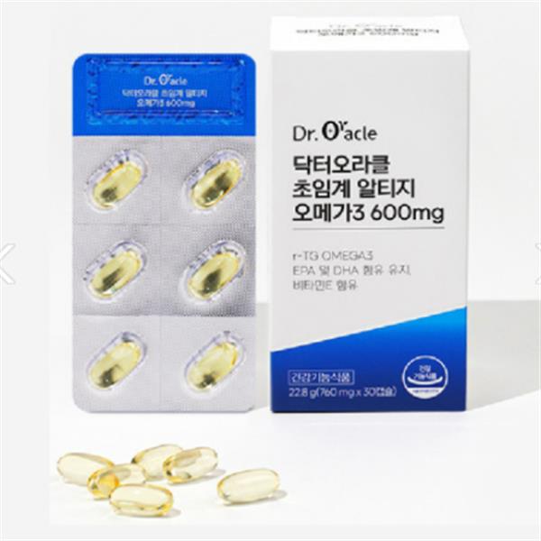 닥터오라클 초임계 알티지 오메가3 600mg