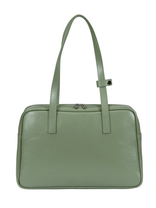 [필인더블랭크] Trapezoid Shoulder Bag (mint) P00000PM