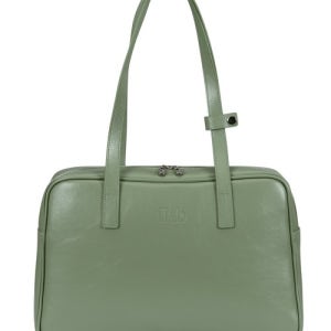 [필인더블랭크] Trapezoid Shoulder Bag (mint) P00000PM