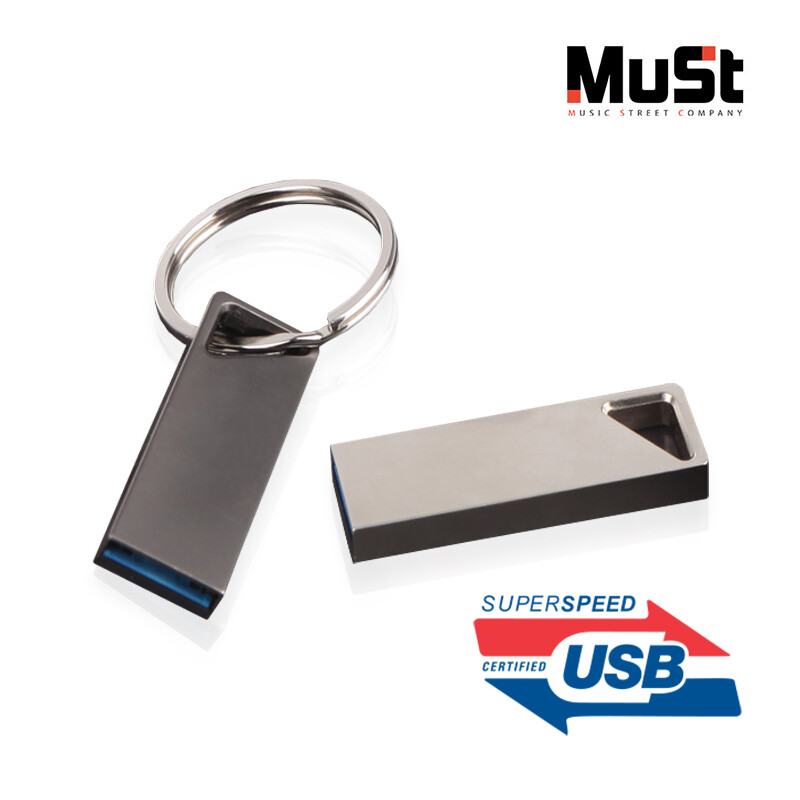 뮤스트 뮤스트 메탈빔 USB 3.0 128GB 블랙/실버