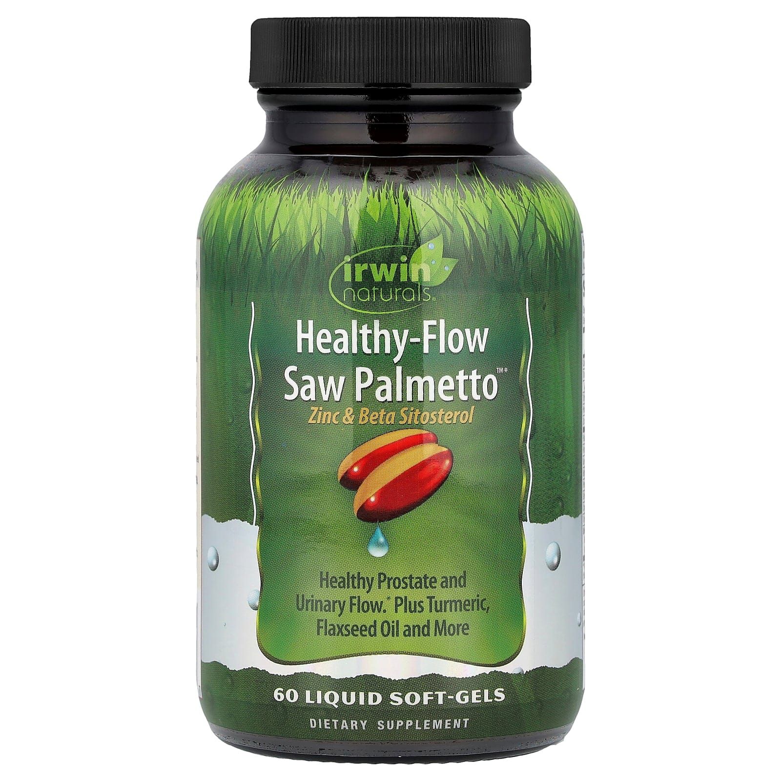 <b>어윈</b>네츄럴 (아이허브) <b>어윈</b>네츄럴 Healthy-Flow 쏘팔메토 액상 소프트젤 60정