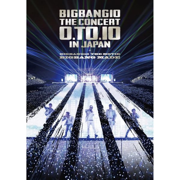 BIGBANG 블루레이 디스크 DVD BIGBANG10 THE 콘서트 0.TO.10 IN 재팬 일본 + MOVIE MADE 2매 세트 +스마프