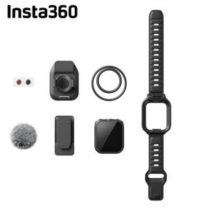 인스타360 X5/에이스 프로 2 GPS 프리뷰 리모컨 (내장 마이크 포함) 인스타 360 X5/에이스 프로 2용 정품 액세서리