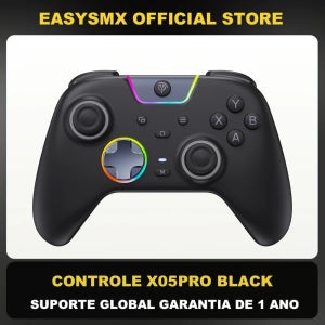 EasySMX X05 Pro 무선 게임패드 PC 컨트롤러, PC/스위치/폰/스팀/TV 호환, 듀얼 럼블 모터, 임펄스 트리거 탑재