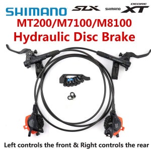 SHIMANO DEORE SLX XT MT200 M7100 M8100 브레이크 산악 자전거 유압 디스크 브레이크 MTB ICE-TECH 왼쪽 및 오른쪽