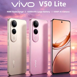 VIVO V50 Lite 5G 글로벌 버전 스마트폰 12GB+512GB 6500mAh 90W 고속 충전 50MP AI 카메라 6.77인치 화면 ‌   듀얼 SIM 휴대폰