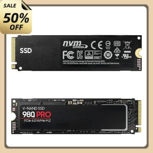 980 Pro M.2 NVMe SSD 1TB 2TB 4TB 8TB PCIe 4.0 X4 TLC 3D NAND 2280 내장형 솔리드 스테이트 드라이브 (PS5, 데스크탑, 노트북,