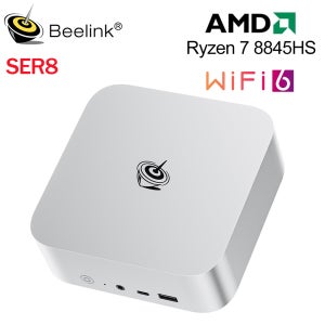 새로운 Beelink SER9 Pro/SER10 Max Ryzen AI9 HX370/HX470 강력한 AI PC 32G 1T SER8 8745HS 8845HS 미니 게이밍 PC 데