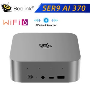 Beelink SER9 Pro 윈도우 11 라이젠 AI9 HX370 강력한 AI PC 32G 64G DDR5 1T 2T NVME 미니 게이밍PC PCIe4.0 데스크탑 컴퓨터 87