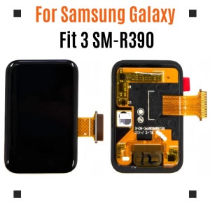 삼성 갤럭시 워치 핏 3 SM-R390 LCD 스크린 디스플레이 터치 디지타이저 교체 AMOLED 풀 어셈블리